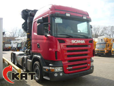 Scania R 500 8x4 SZM + КМУ Hiab 105 t/m